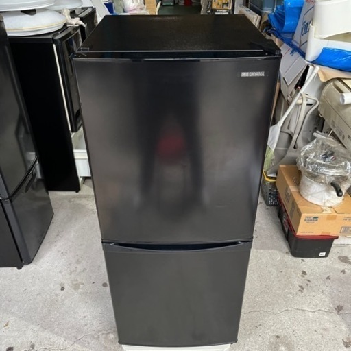 限定特価】 アイリスオーヤマ 冷凍冷蔵庫 2021年製 中古品 IRSD-14A-B 