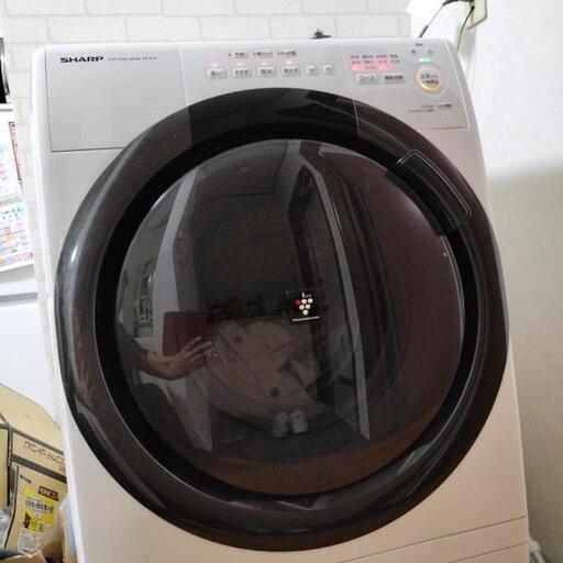 【2022年型】シャープ製ドラム型洗濯乾燥機、取引中