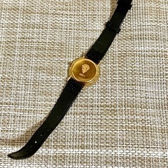 [ヴィンテージ:純正ベルト&尾錠/稼働] GUCCI グッチ 3000L/ローマベゼル/リストウォッチ/ゴールド/ラウンド/腕時計 ヴィンテージ:純正ベルト&尾錠/稼働] GUCCI グッチ 3000L/ローマベゼル