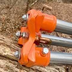 値下げしました！「HELIX 三脚ヘッド(HRT-100) 単管パイプ付き」※検