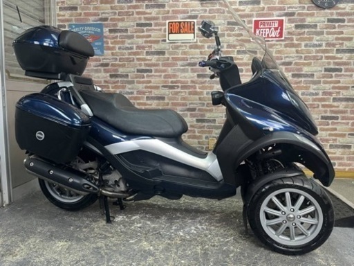 【超希少な400！正真正銘普通免許仕様♪タイヤほぼ新品で充実装備完備車検付】  PIAGGIO ピアジオ MP3 400   動画   検）ジレラ フォコ トライク