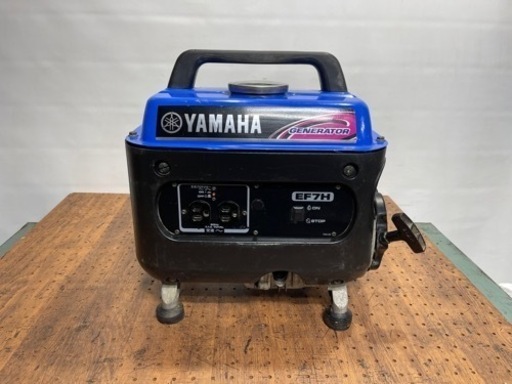 YAMAHA ヤマハ　ポータブル発電機 EF7H 動作品　即使用可能　エンジン良好　中古