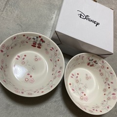 Disneyミッキーミニーお皿２枚セット