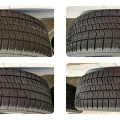 中古スタッドレスタイヤアルミ４本セット ブリジストン BLIZZAK VRX2 205/50R17 スバル純正アルミホイール