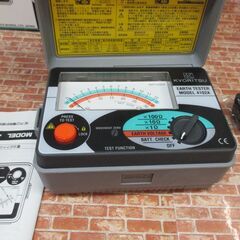 共立 キョーリツ 4102A アナログアーステスタ― 未使用 【ハンズ