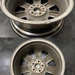 三菱 デリカD:5 後期 純正ホイール 18インチ 4本 7J5HPCD114.3+38　(VHG370)