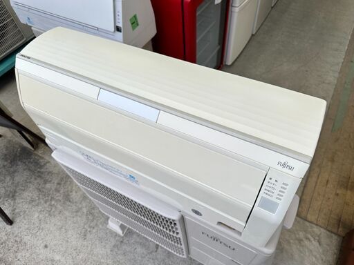 【動作保証あり】FUJITSU nocria 2015年 4.0kw 14畳用 200V 冷暖房ルームエアコン AS-S405KS2【管理KR437】