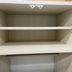 トレファク摂津店】Franc franc(フランフラン) 2枚扉のレンジボード 