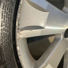 デリカD:5 純正ホイール　タイヤ　225/55R18