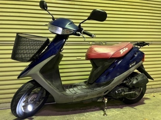 【売約済】実働 ホンダ AF27 Dio スーパーディオ 原付バイク スクーター ネイビー