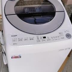 SHARP　ES-GV8E　洗濯機　8kg