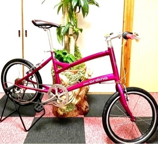 BSブリヂストン.高級ミニベロ.20インチ 軽量アルミボディ 7段式