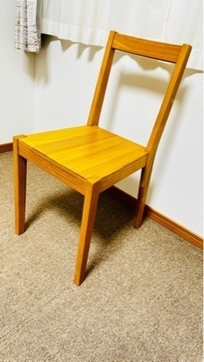 無印良品　木製タモ材椅子