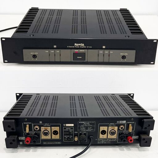 【良品】RAMSA Panasonic WP-1200A 業務用 パワーアンプ 良品】RAMSA Panasonic WP-1200A 業務用 パワーアンプ パワーアンプ