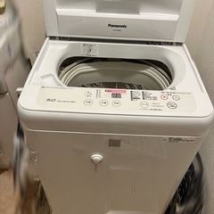 パナソニック送風乾燥付洗濯機