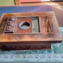 値引きしました！本欅製 長火鉢 (上物な骨董品です）