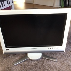 sharp 20インチテレビ