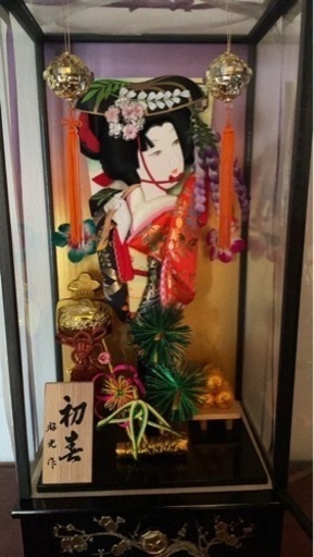 羽子板　初正月　ケース入り