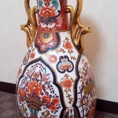 豪華絢爛 大花瓶 飾り壷 飾り壺 有田 伊万里 薩摩焼 骨董 古美術
