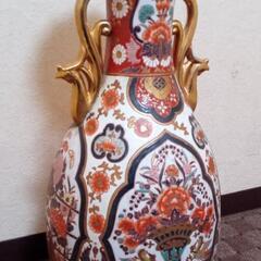 豪華絢爛 大花瓶 飾り壷 飾り壺 有田 伊万里 薩摩焼 骨董 古美術 焼き物