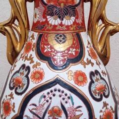 豪華絢爛 大花瓶 飾り壷 飾り壺 有田 伊万里 薩摩焼 骨董 古美術