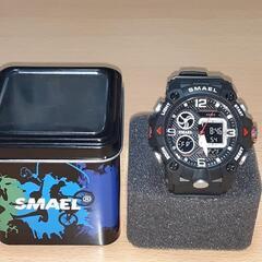 【値下中】SMAEL　腕時計　デジタルウォッチ　防水