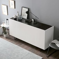 12月25日まで‼️LOWYA ロウヤ キャビネット サイドボード幅150cm ホワイト