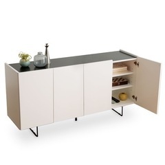 12月25日まで‼️LOWYA ロウヤ キャビネット サイドボード幅150cm ホワイト