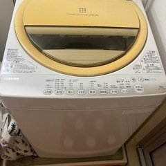 洗濯機　無料　23日引き取り限定
