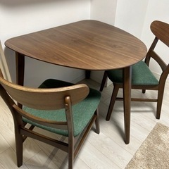 【ほぼ未使用】ダイニングテーブルセット