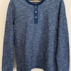 GAP メンズ XS ロンT ２枚セット　ヘンリーネック