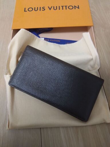 【新品未使用】ルイ ヴィトン/お札入れ財布/LOUIS VUITTON /ポルトカルトクレディ/新品同様/ルイヴィトン/ポルトカルトクレディ/円/札入れ/二つ折り財布/M31008/タイガ/レザー/グリズリ/LOUIS VUITTON/Porte Cartes Credit Yen/