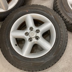 決まりました。スタッドレス　215/65R16   21年製　バリ山　エクストレイル純正ホイール 決まりました。スタッドレス 215/65R16 21年製 バリ山 エクストレイル