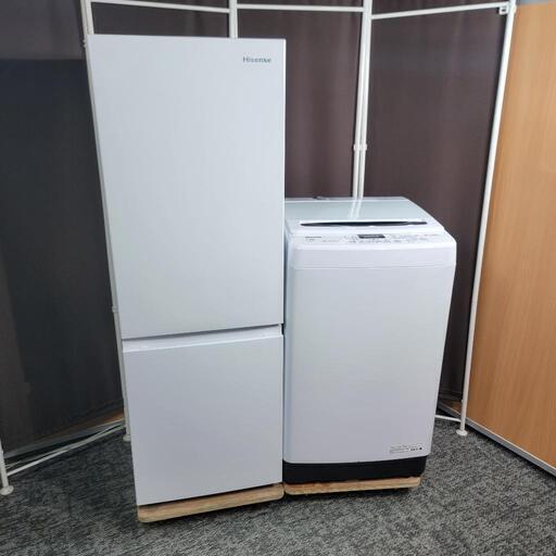 ‍♂️mh売約済み‼️配送設置は無料‼️最新2021年製✨大容量ペア✨Hisense 家電セット