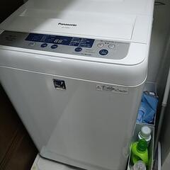 【受渡し者決定】panasonic洗濯機5kg　