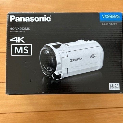 展示品　Panasonic パナソニック　デジタル 4K ビデオカメラ HC-VX992MS-T ブラウン