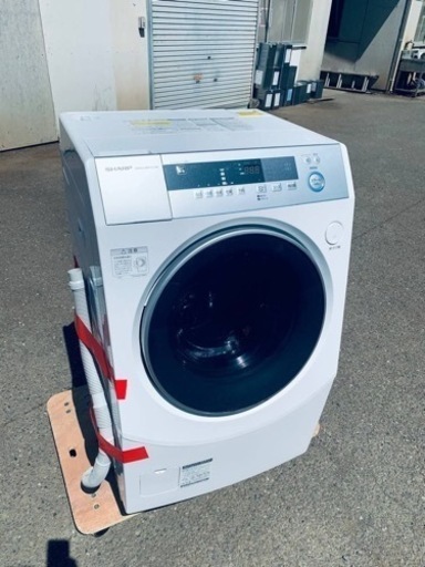 ET2148番⭐️ 10.0kg⭐️ SHARPドラム式電気洗濯乾燥機⭐️