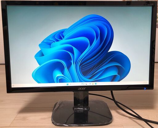 【美品】Acer モニター AlphaLine KA220HQbid 2022年製 21.5インチ TN 非光沢 フルHD HDMI DVI D-Sub ブルーライト軽減 VESAマウント対応