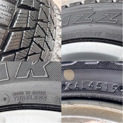 バリ山　スタッドレスタイヤ　NISSAN 215/60R17   5穴