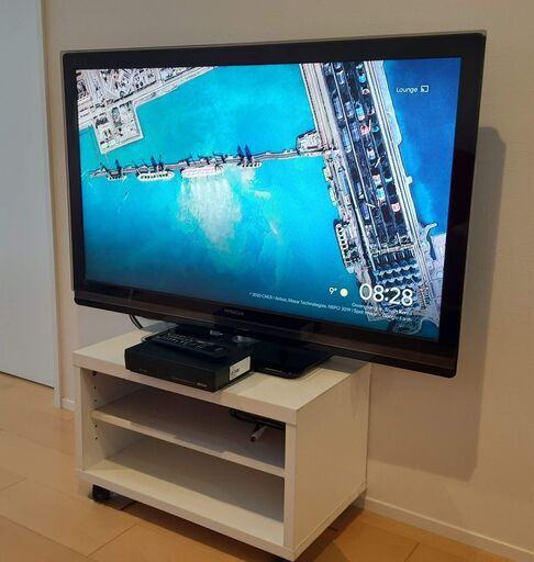 42インチ Hitachi HD テレビ LE42X04A - テレビ台付きオプション