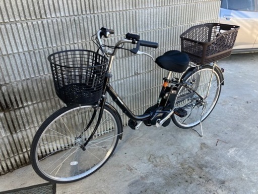 中古電動自転車 ブリヂストン アシスタファインDX 大容量バッテリー