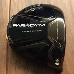 キャロウェイ　パラダイム　ドライバーヘッド　9.0° ヘッドカバー　新品　付き 保証書付き  