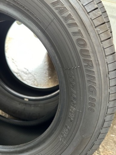 ヨコハマ 2023年製 195 65R15 TAXI touring898 2本 プリウス等に！