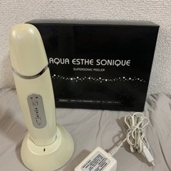 アクアエステソニック 美顔器 ウォーターピーリング EMS スー...