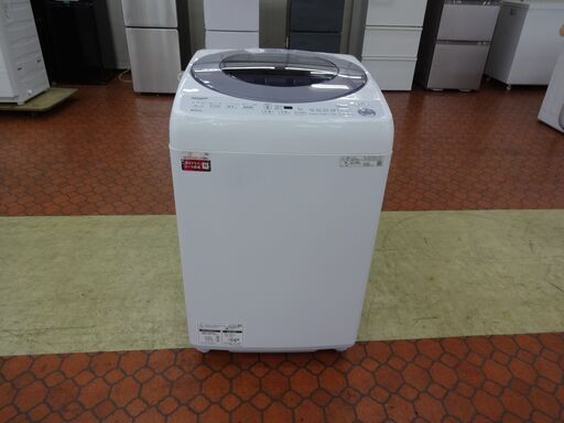 ID 383340  洗濯機8K　シャープ　２０２２年　ES-GV8F-S