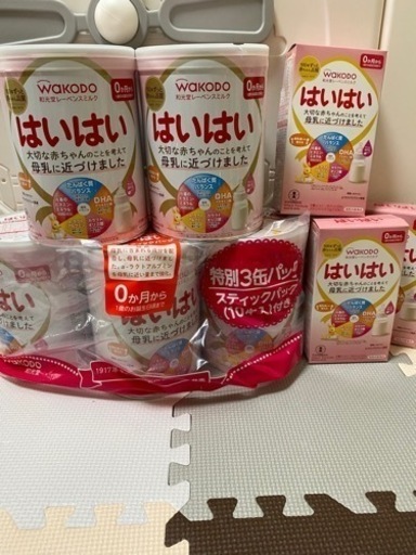 粉ミルク　5缶＋スティック30本