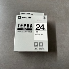 テプラプロ 24mm 白ラベル カートリッジ