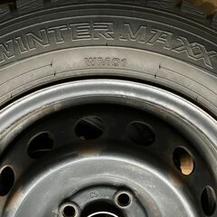 スタッドレス 4本 ホイール付き 2016 185/65R14 86Q モビリオ