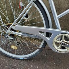 B215 普通自転車☆AFFICHE☆6段変速☆27インチ☆訳あり
