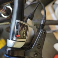 シマノの11速仕様前後ディスクブレーキ仕様